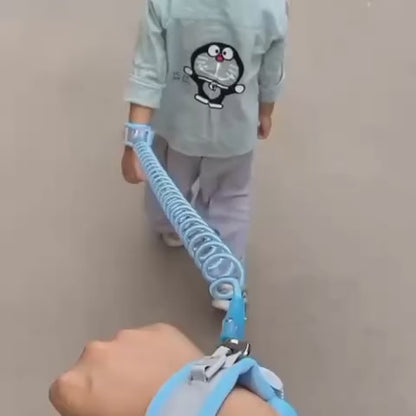Baby Anti-Lost Wrist Strap Safety Harness for Toddlers &amp; Kids – Adjustable Hand Link with 360° Rotation