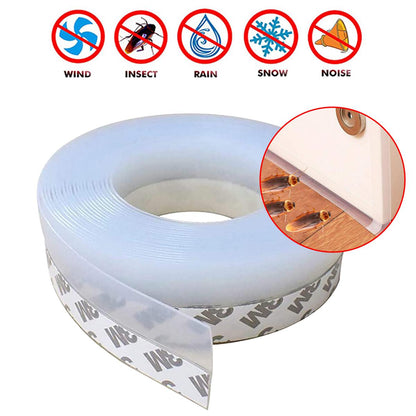 5 Meter Door Seal Tape – Strong Adhesive Weatherproof Strip for Doors & Windows | Soundproof, Dustproof, Anti-Draft & Easy Installation