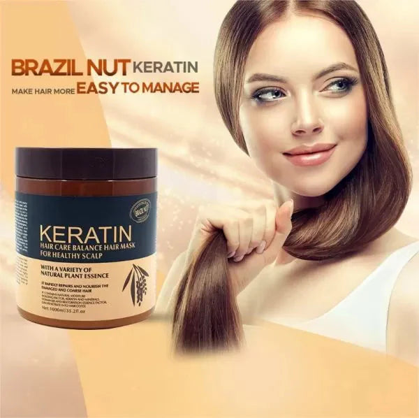 Keratin Hair Care Balance Mask And Treatment for Healthy Scalp - 500ml