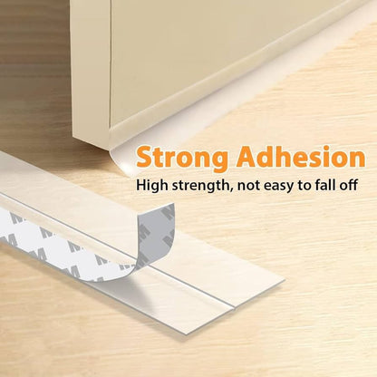 5 Meter Door Seal Tape – Strong Adhesive Weatherproof Strip for Doors & Windows | Soundproof, Dustproof, Anti-Draft & Easy Installation