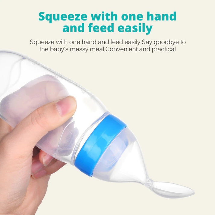 Food Pacifier + Feeder Spoon / Fresh Fruit Food Baby , Feeding Safe Fruit Feeder - Random Color