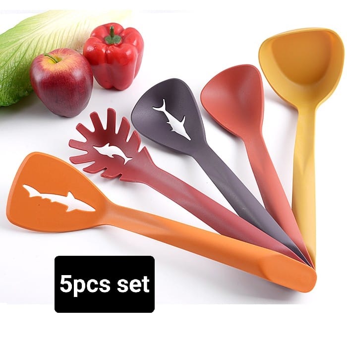 5 In 1 Spoon Set Durable Quality Stylish Design Easy To Use Perfect Choice For Kitchen