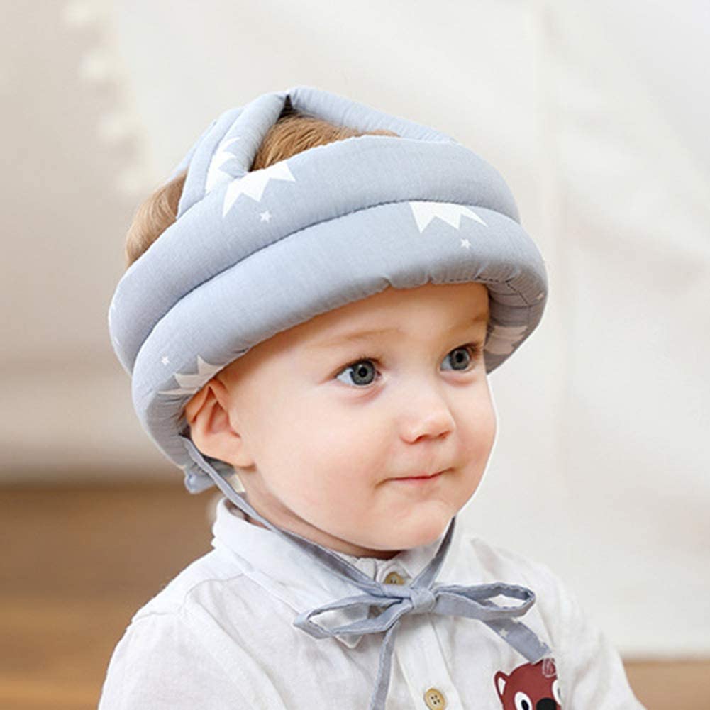 Baby Head Protector Crawling - Baby Safety Helmet &amp; amp Walking Helmet (Random Color/Design)