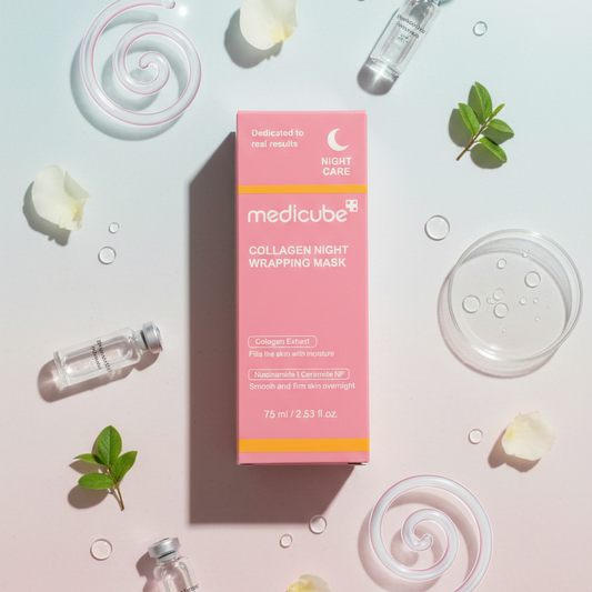 Medicube Collagen Night Cocoon Mask – Wake Up to Firmer, Plumper Skin | Night Wrapping Care | 75 ml