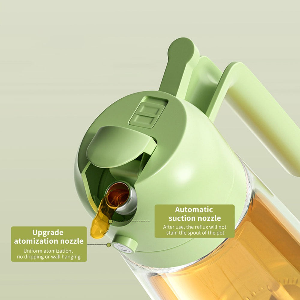 2-in-1 Oil Sprayer Bottle – Smart Kitchen Essential for Cooking & BBQ | 400 ML