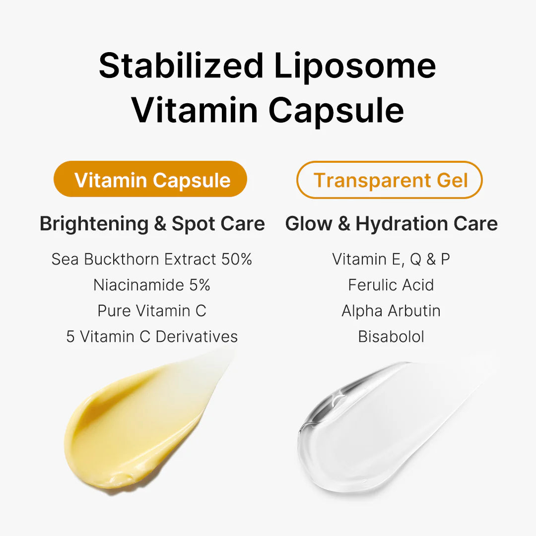 Medicube Deep Vita C Capsule Cream 55g | Brightening & Anti-Aging Vitamin C Moisturizer | Glowing Skin Care