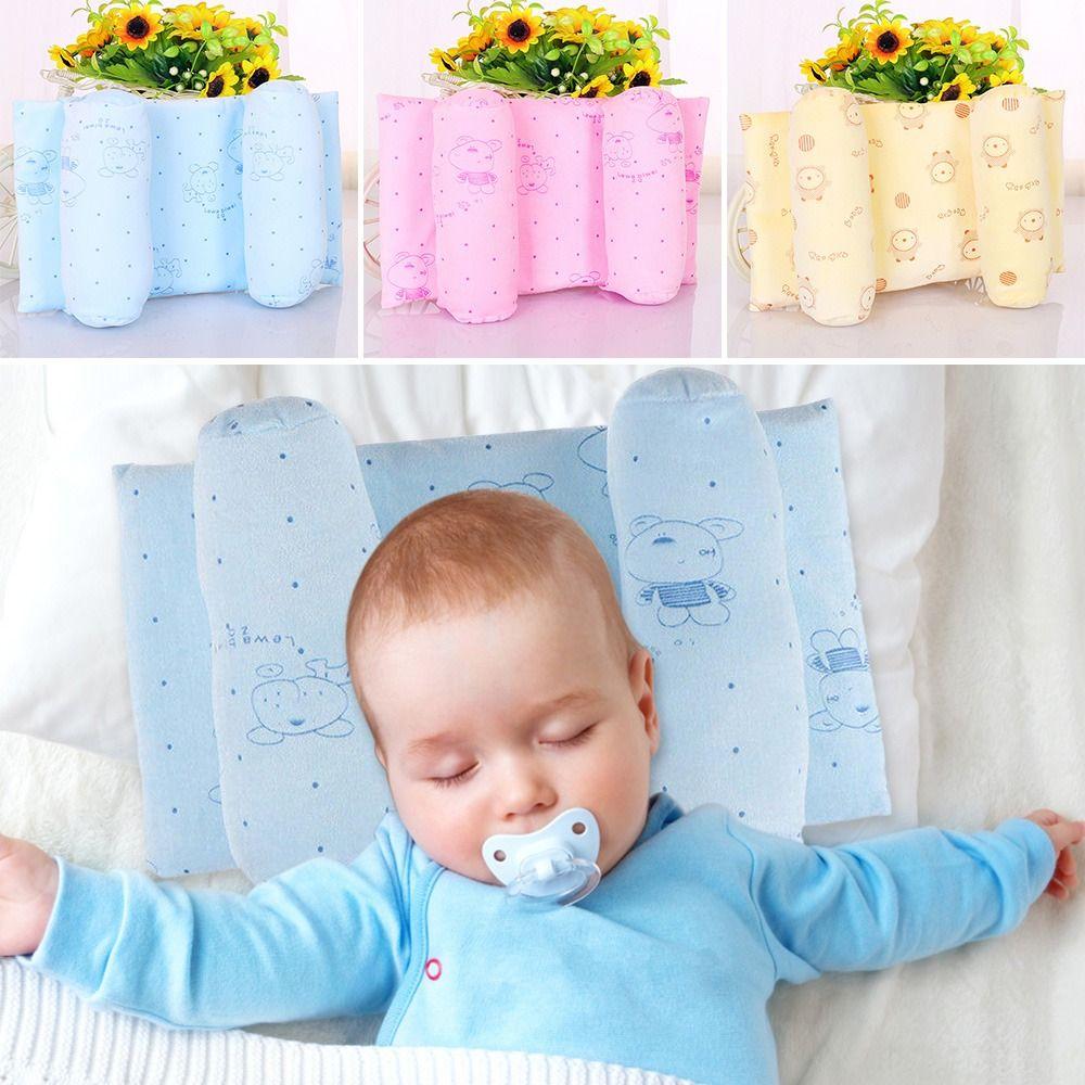 Adjustable Baby Sleeping Support Pillow Anti Roll Cushion And Neck Protection Infant Sleep Positioner | Random Colour