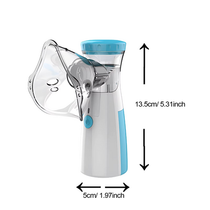 Mini Portable Silent Nebulizer Handheld Inhaler Atomizer: Medical Grade Mesh Technology for Asthma and Respiratory Care