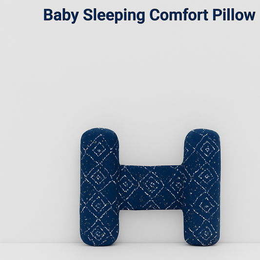 Baby Sleeping Comfort Pillow – Soft Support Pillow For Infants – Ergonomic Shape For Head, Neck And Back – Breathable And Washable Fabric